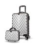 Zoozie Bags Juego de maletas de 2 piezas Gris